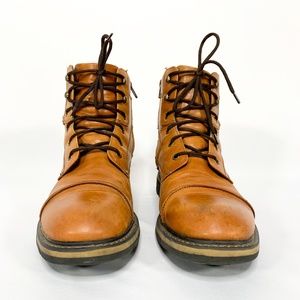 the rail derek cap toe boot
